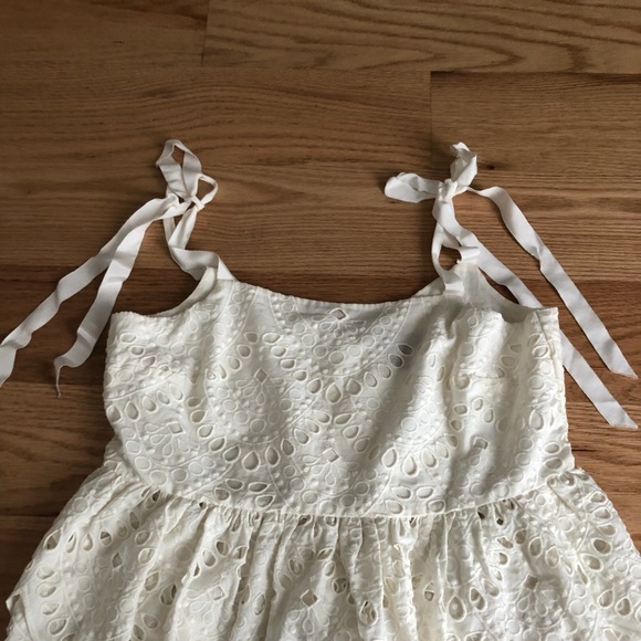 J Crew Eyellet lace top - Picture 4 of 7